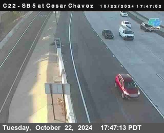 SB 5 at Cesar E Chaves Prkwy