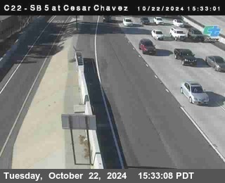 SB 5 at Cesar E Chaves Prkwy