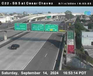 SB 5 at Cesar E Chaves Prkwy