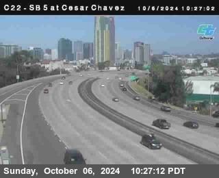 SB 5 at Cesar E Chaves Prkwy