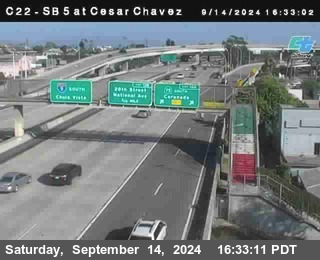 SB 5 at Cesar E Chaves Prkwy