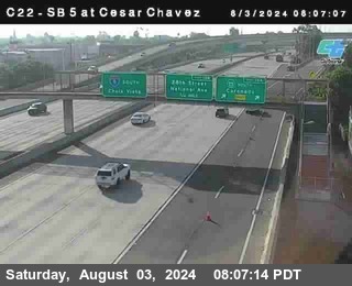 SB 5 at Cesar E Chaves Prkwy