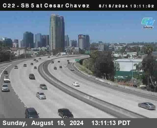 SB 5 at Cesar E Chaves Prkwy