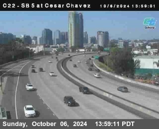 SB 5 at Cesar E Chaves Prkwy