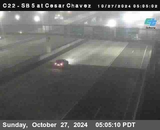 SB 5 at Cesar E Chaves Prkwy