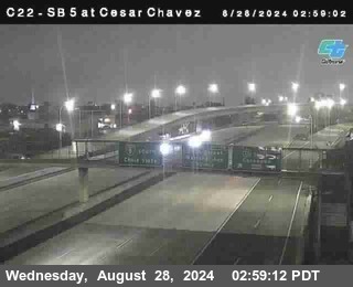 SB 5 at Cesar E Chaves Prkwy