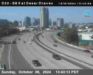 SB 5 at Cesar E Chaves Prkwy