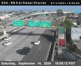 SB 5 at Cesar E Chaves Prkwy