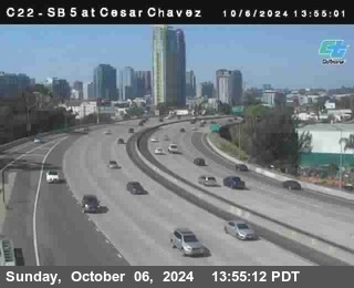 SB 5 at Cesar E Chaves Prkwy