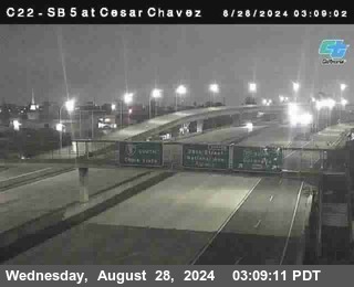 SB 5 at Cesar E Chaves Prkwy