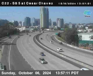 SB 5 at Cesar E Chaves Prkwy