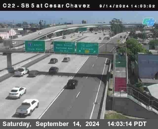 SB 5 at Cesar E Chaves Prkwy