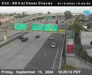 SB 5 at Cesar E Chaves Prkwy