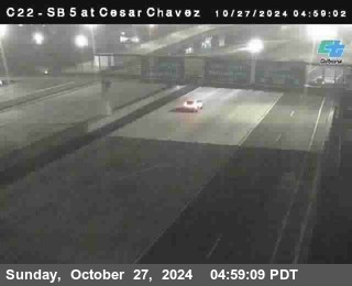 SB 5 at Cesar E Chaves Prkwy