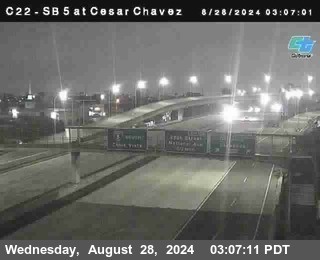 SB 5 at Cesar E Chaves Prkwy