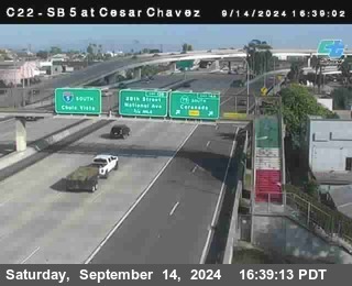 SB 5 at Cesar E Chaves Prkwy