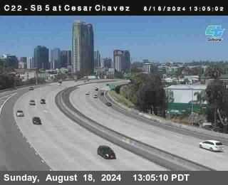 SB 5 at Cesar E Chaves Prkwy