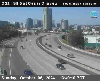 SB 5 at Cesar E Chaves Prkwy