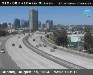 SB 5 at Cesar E Chaves Prkwy