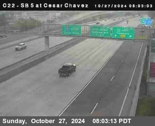 SB 5 at Cesar E Chaves Prkwy