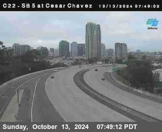 SB 5 at Cesar E Chaves Prkwy