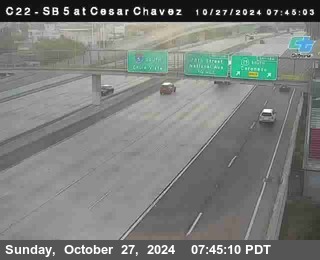 SB 5 at Cesar E Chaves Prkwy