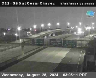 SB 5 at Cesar E Chaves Prkwy