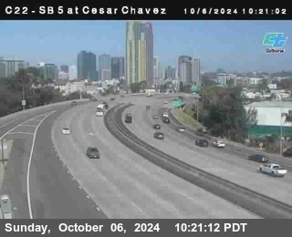 SB 5 at Cesar E Chaves Prkwy