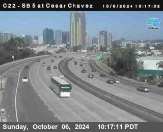 SB 5 at Cesar E Chaves Prkwy