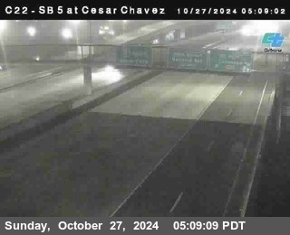 SB 5 at Cesar E Chaves Prkwy