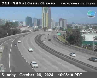 SB 5 at Cesar E Chaves Prkwy