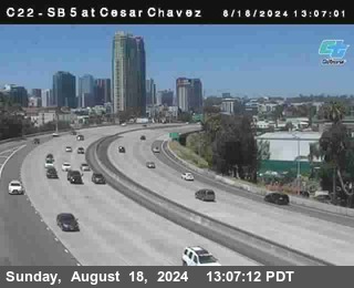 SB 5 at Cesar E Chaves Prkwy