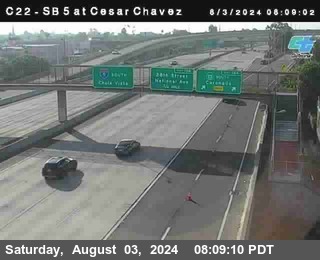 SB 5 at Cesar E Chaves Prkwy