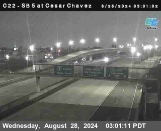 SB 5 at Cesar E Chaves Prkwy