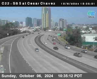 SB 5 at Cesar E Chaves Prkwy