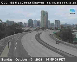 SB 5 at Cesar E Chaves Prkwy