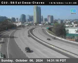 SB 5 at Cesar E Chaves Prkwy