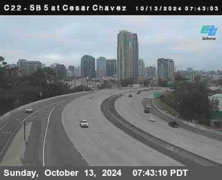 SB 5 at Cesar E Chaves Prkwy