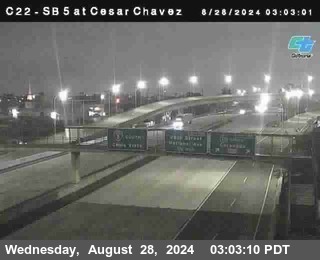 SB 5 at Cesar E Chaves Prkwy