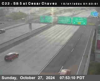 SB 5 at Cesar E Chaves Prkwy