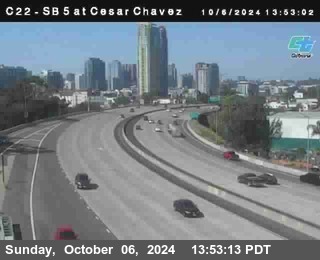 SB 5 at Cesar E Chaves Prkwy