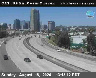 SB 5 at Cesar E Chaves Prkwy