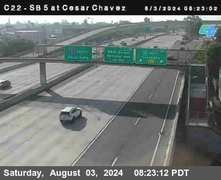 SB 5 at Cesar E Chaves Prkwy