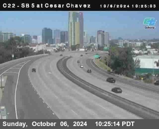 SB 5 at Cesar E Chaves Prkwy