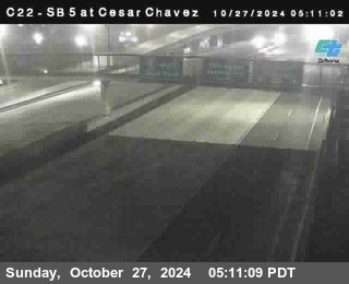 SB 5 at Cesar E Chaves Prkwy