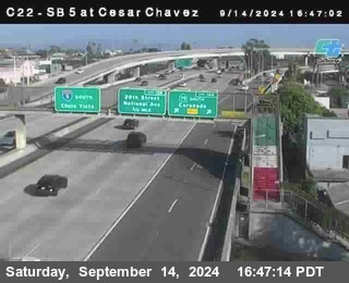 SB 5 at Cesar E Chaves Prkwy