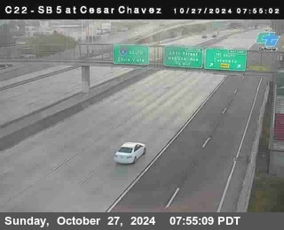 SB 5 at Cesar E Chaves Prkwy