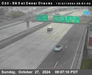 SB 5 at Cesar E Chaves Prkwy