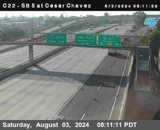 SB 5 at Cesar E Chaves Prkwy