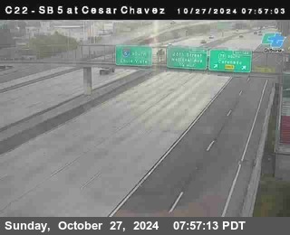 SB 5 at Cesar E Chaves Prkwy